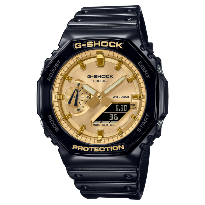 GA2100GB-1A | G-SHOCK 2100 Series Black | CASIO