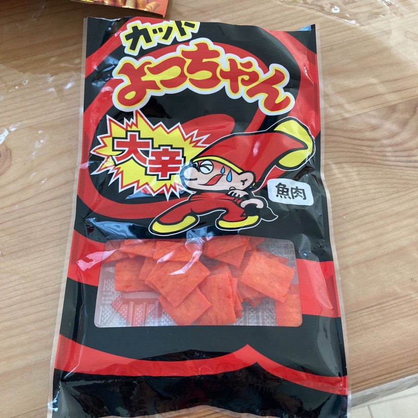 カットよっちゃん 大辛 0.74KM - よっちゃん食品工業 | 辛メーター