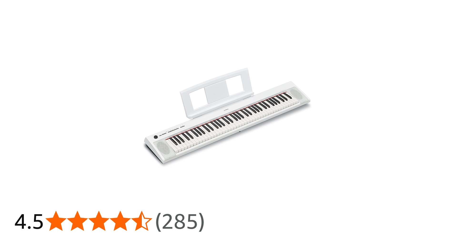 Amazon | ヤマハ YAMAHA 電子キーボード piaggero ホワイト NP-32WH